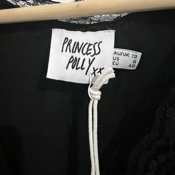 Black Tie Up Top - Picture 5 of 8